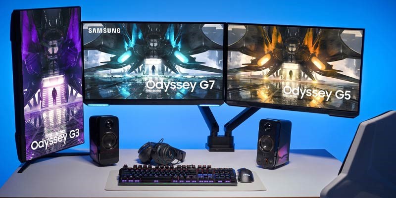 مانیتور گیمینگ سامسونگ سری Odyssey G3 مدل S24AG320NM